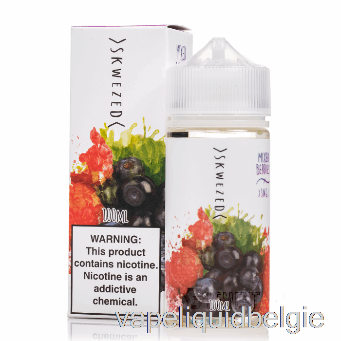 Vape België Gemengde Bessen - Scheef - 100ml 3mg